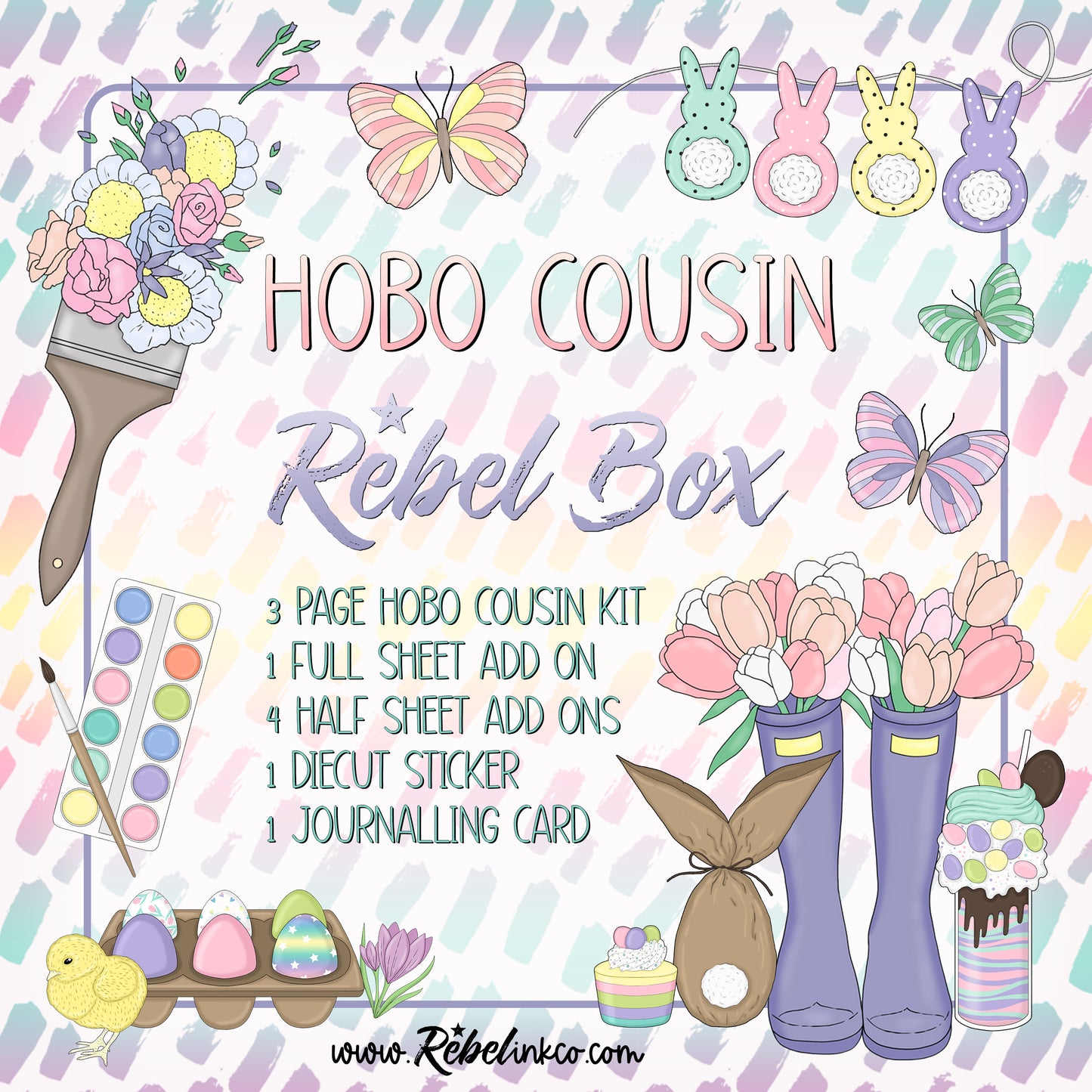Hobo Cousin Rebel FOMO Box - March 2023