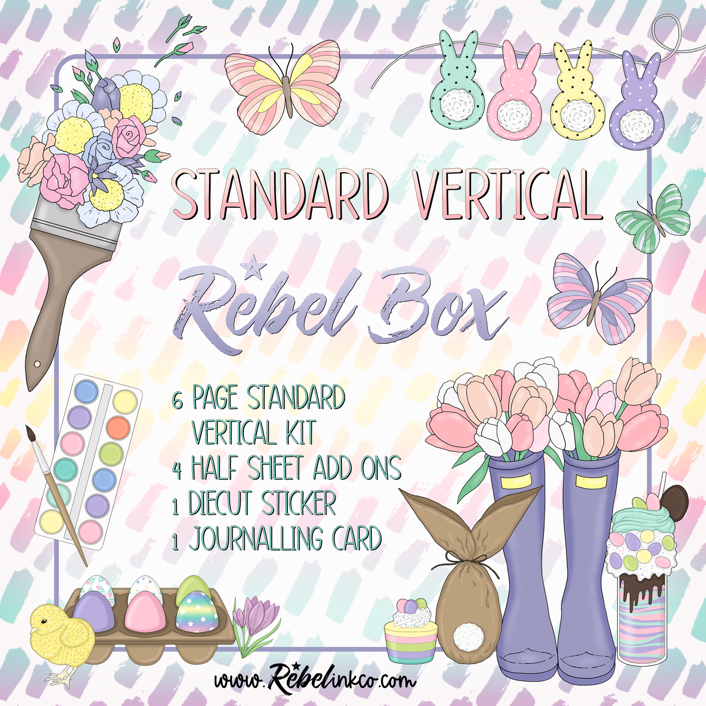 Standard Vertical Rebel FOMO Box - March 2023
