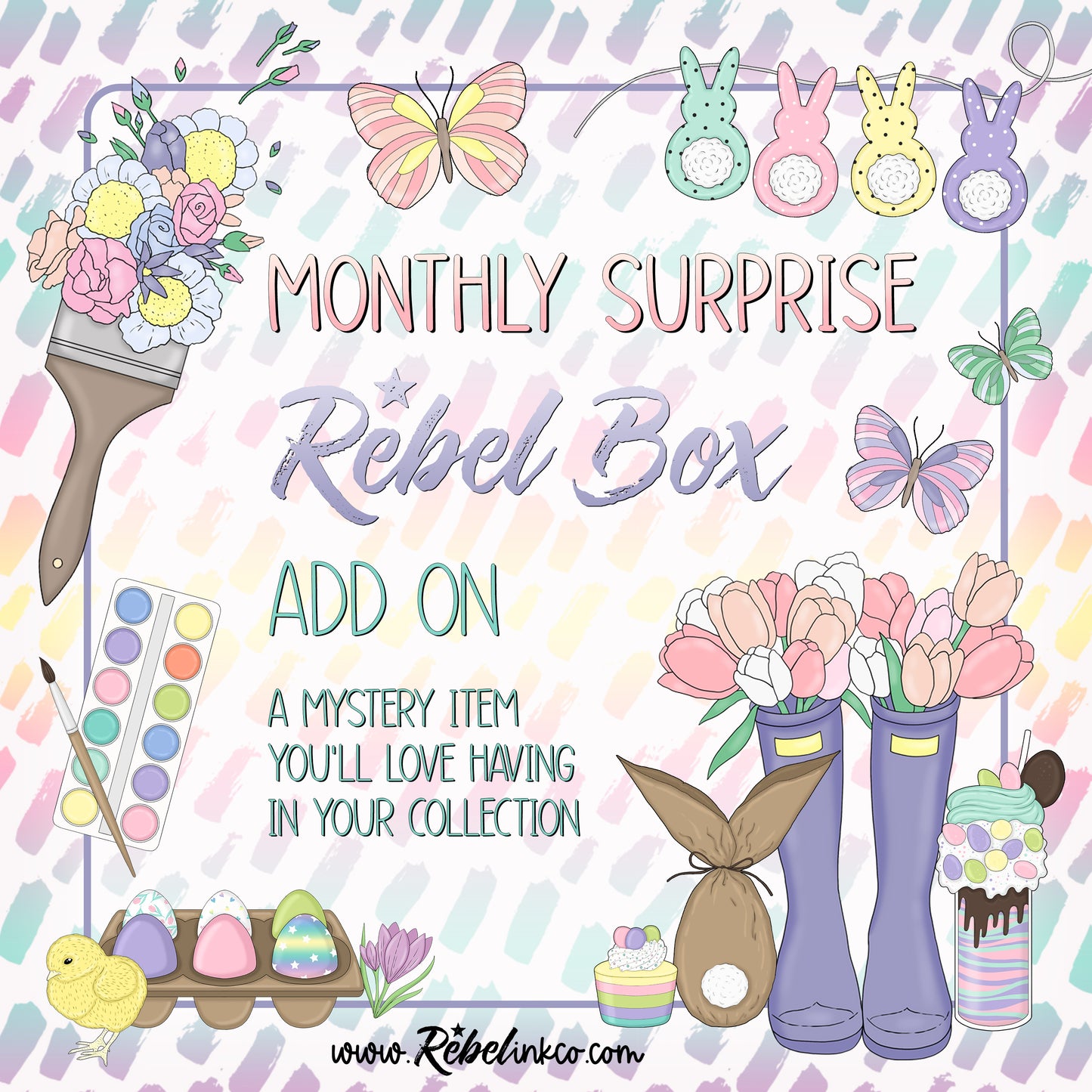 Monthly Surprise Rebel FOMO Box Add-on - March 2023