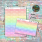 Mini Star Stickers - Pastel Rainbow