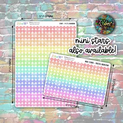 Star Stickers - Bubblegum Ombre