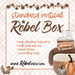 Standard Vertical Rebel FOMO Box - October 2022