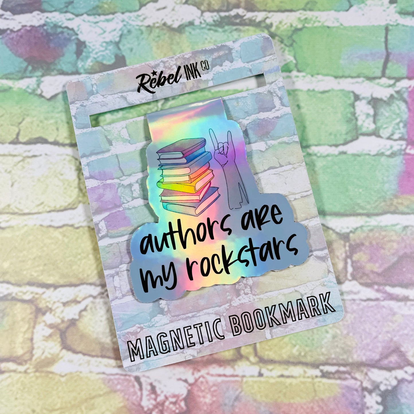 Authors Are My Rockstars - Magnetic Bookmark