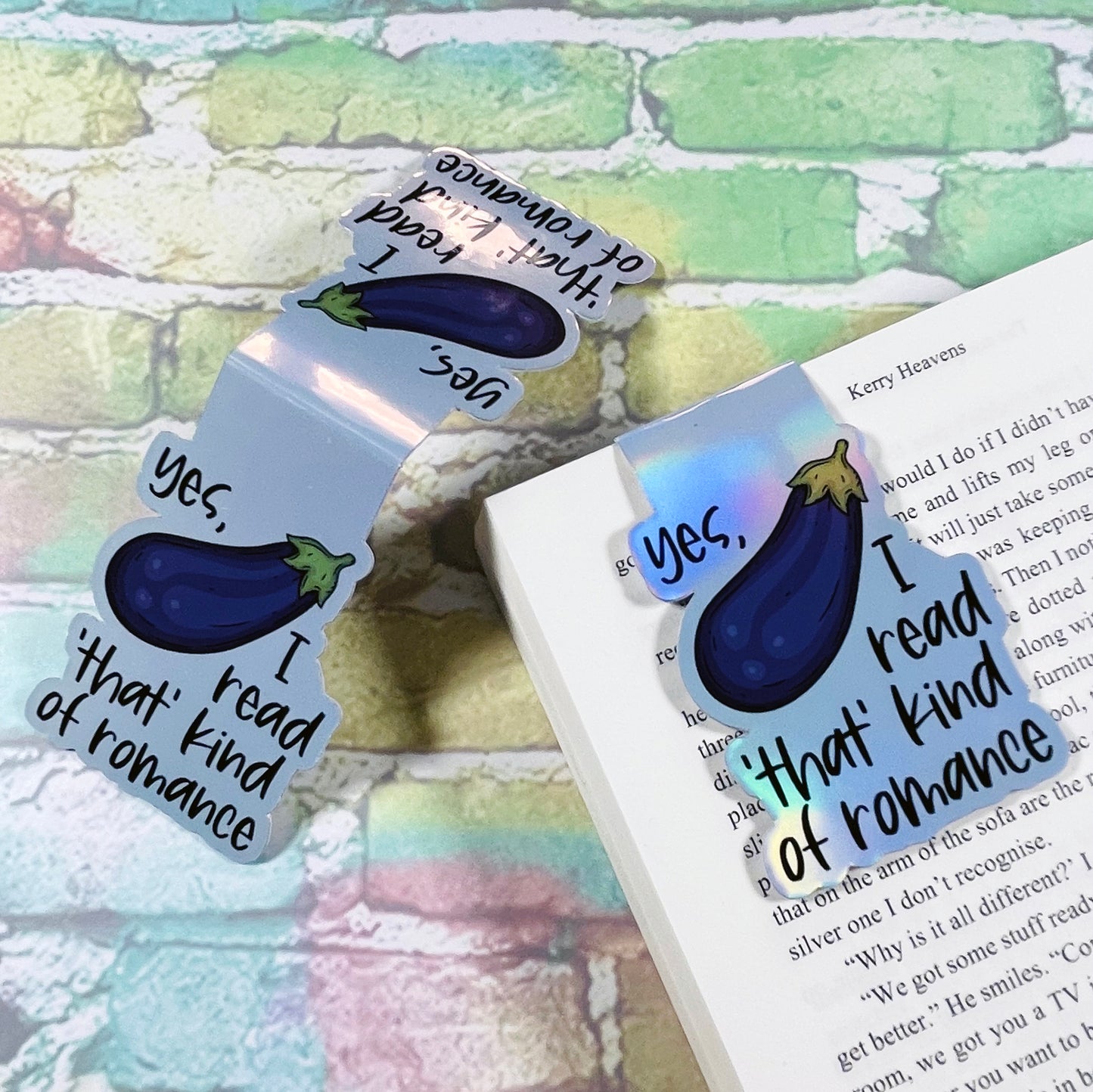 Yes, I Read 'That' Kind Of Romance - Magnetic Bookmark